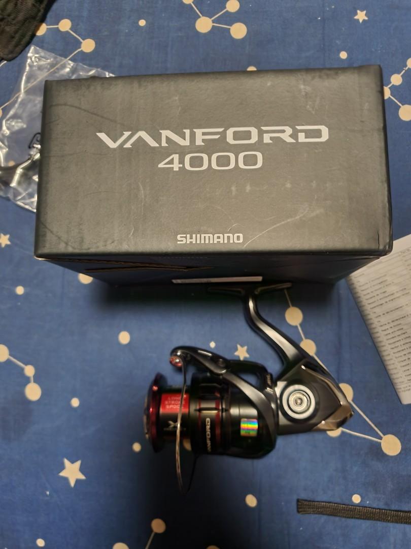 Shimano Vanford 4000 spinning reel, Sports Equipment, Other Sports