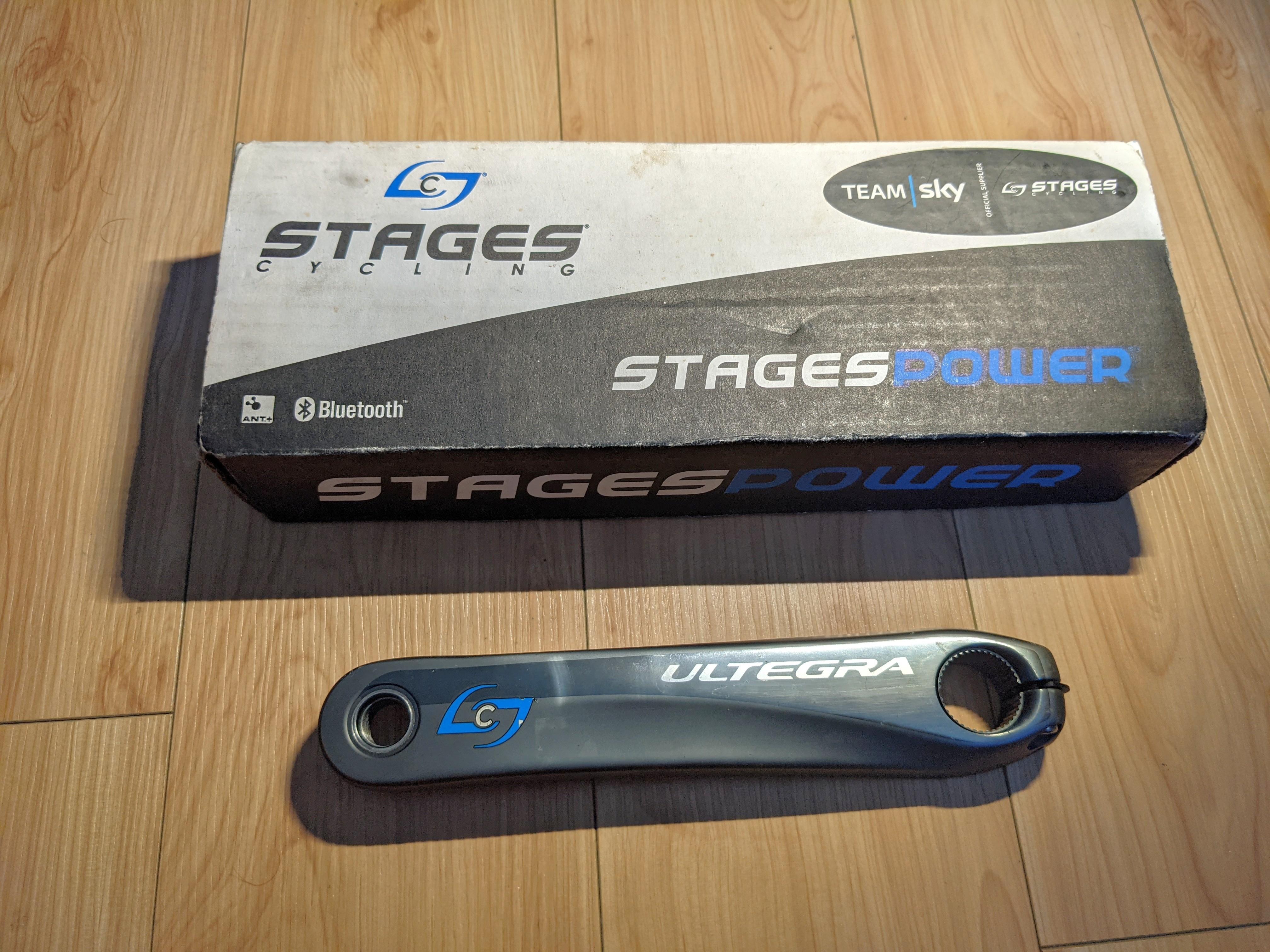170mm stages Power パワーメーター アルテグラ6800 - パーツ