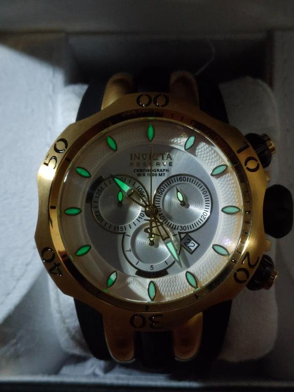 Invicta reserve chronograph outlet wr 1000 mt