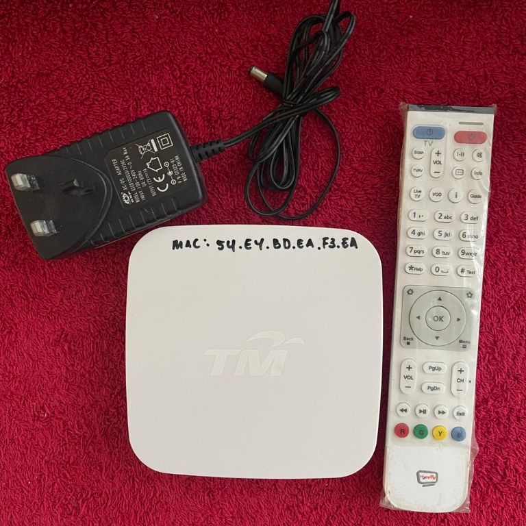 TM UNIFI HYPPTV Set Top Box/Decoder/TV Box/IPTV Huawei EC6108V8, TV