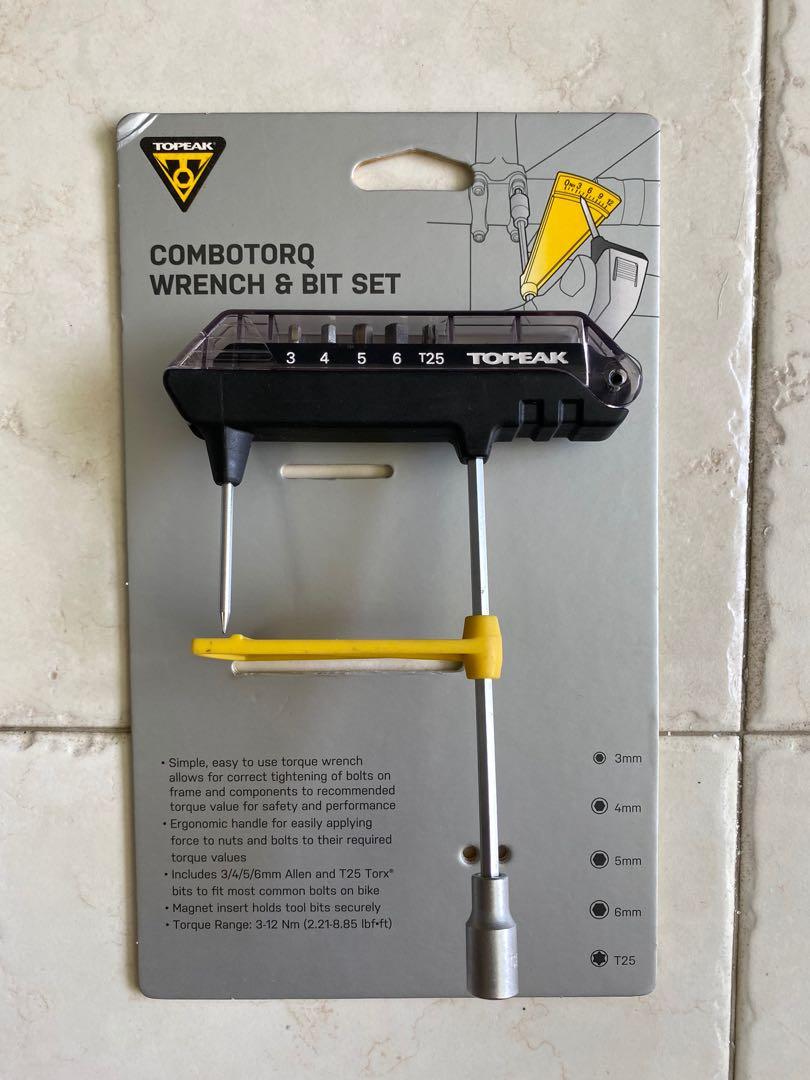 Topeak Combotorq Torque Wrench Sports Equipment Bicycles Parts