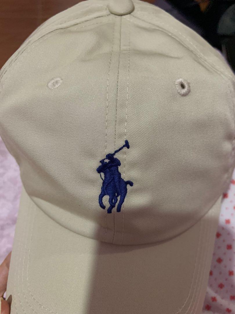 Topi Polo Light Beige Polo Cap Unisex 
