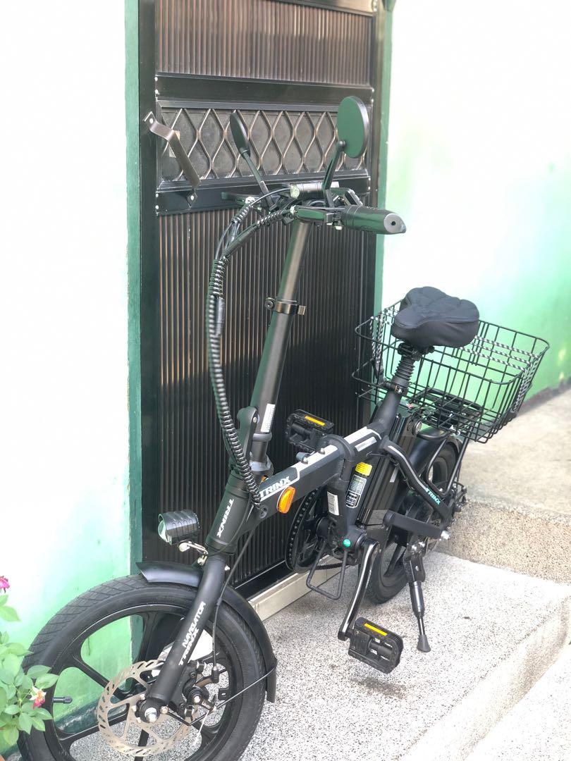 trinx navigator folding e bike