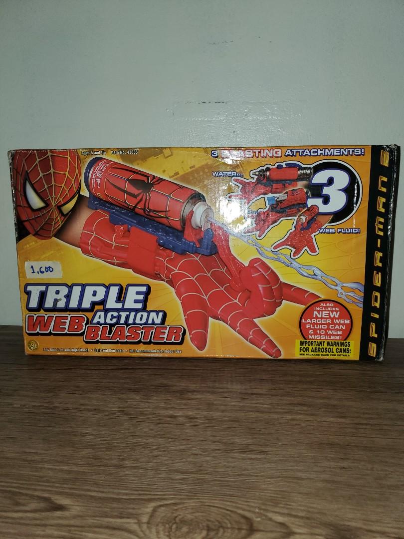 Triple action web shop blaster