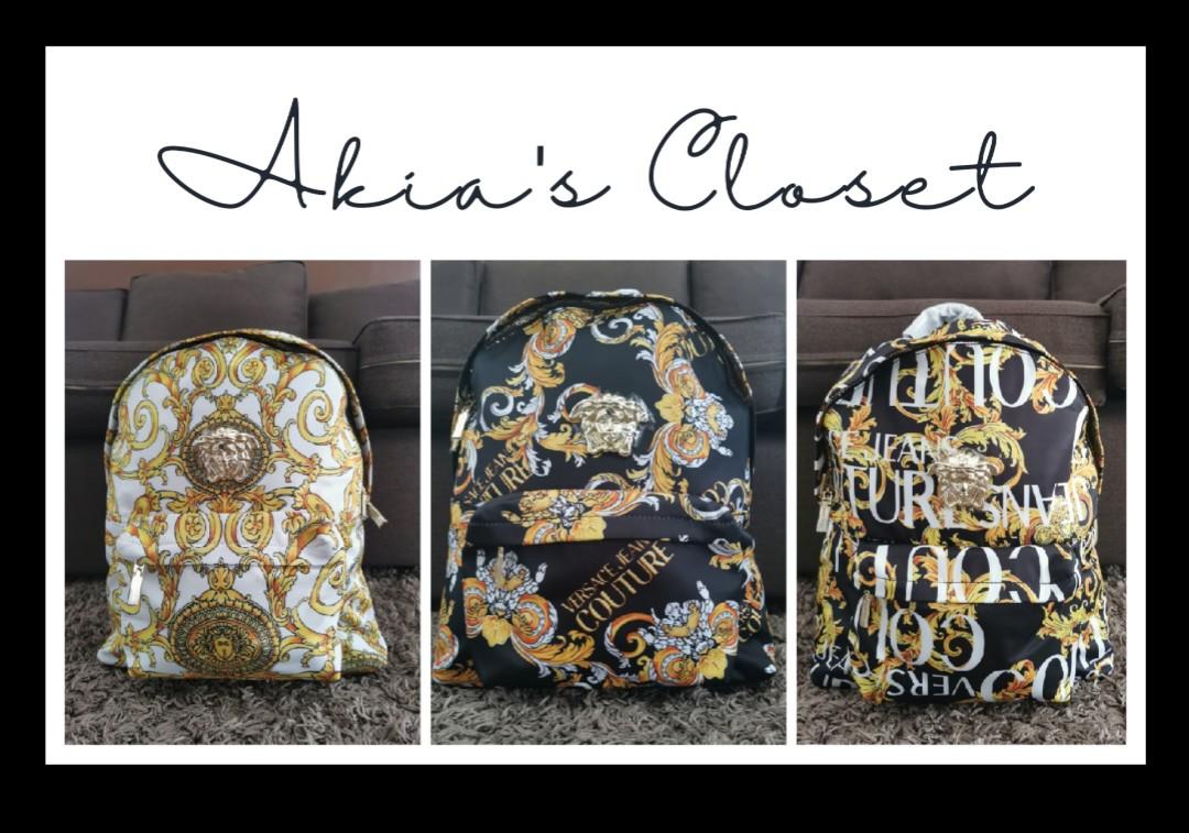 free versace backpack