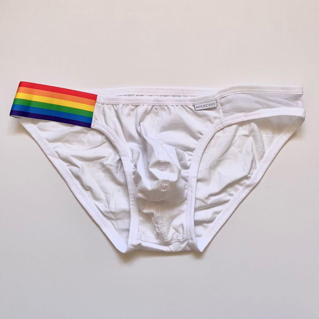 Rainbow briefs mens clearance