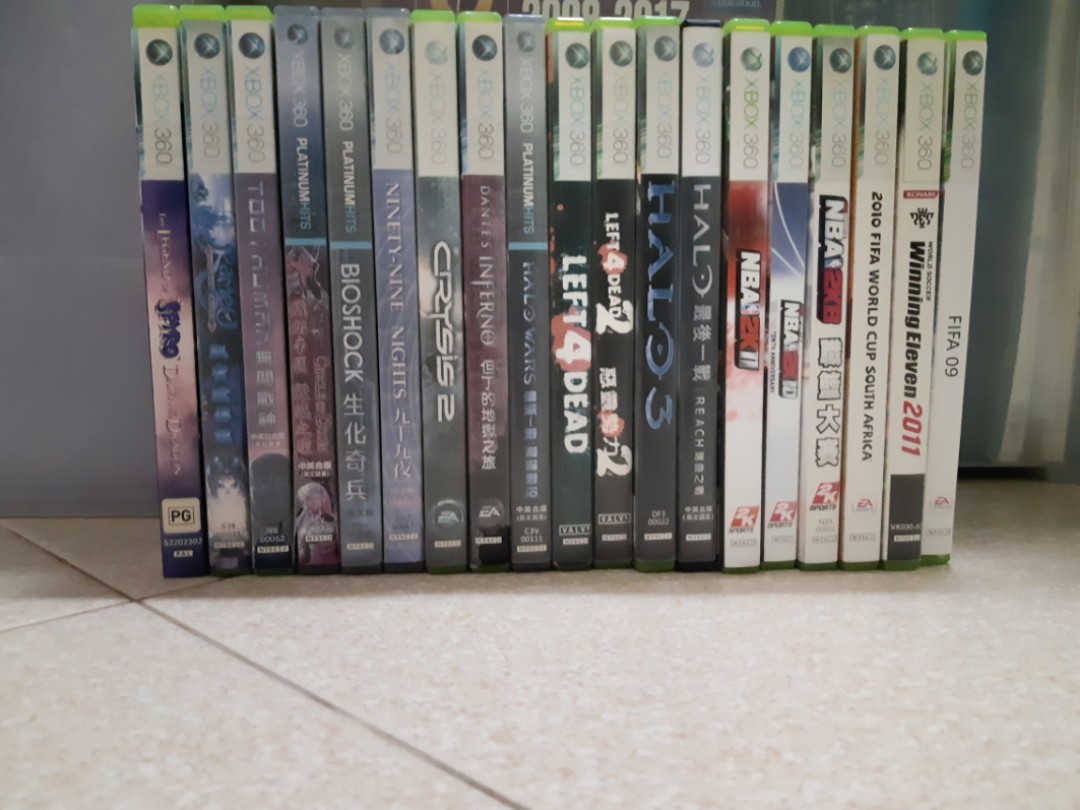 XBOX 360 Game Discs, Video Gaming, Video Games, Xbox on Carousell
