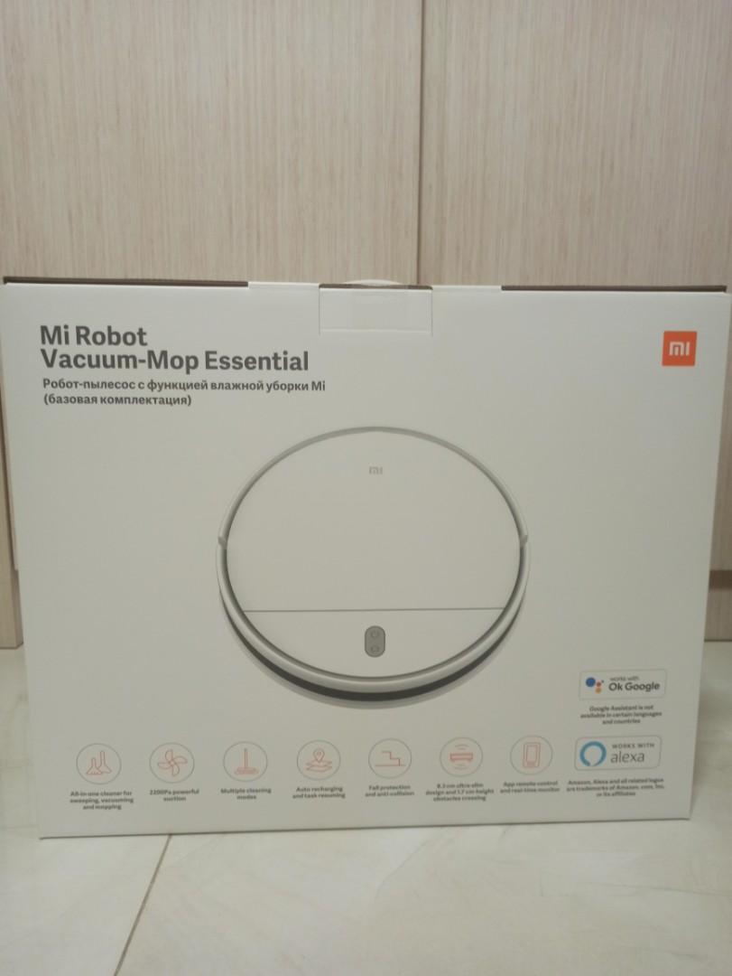 Xiaomi Mi Robot VacuumMop Essential, TV & Home Appliances, Vacuum