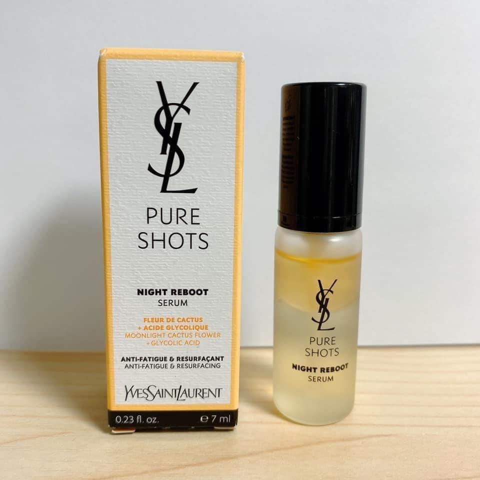 Ysl Pure Shots 極效活萃夜光仙人掌超級精華 美妝保養 其他美妝保養在旋轉拍賣