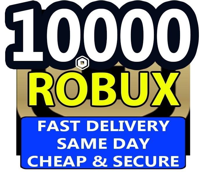 10000 Robux Roblox, Video Gaming, Video Games On Carousell