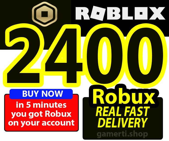 2400 Robux