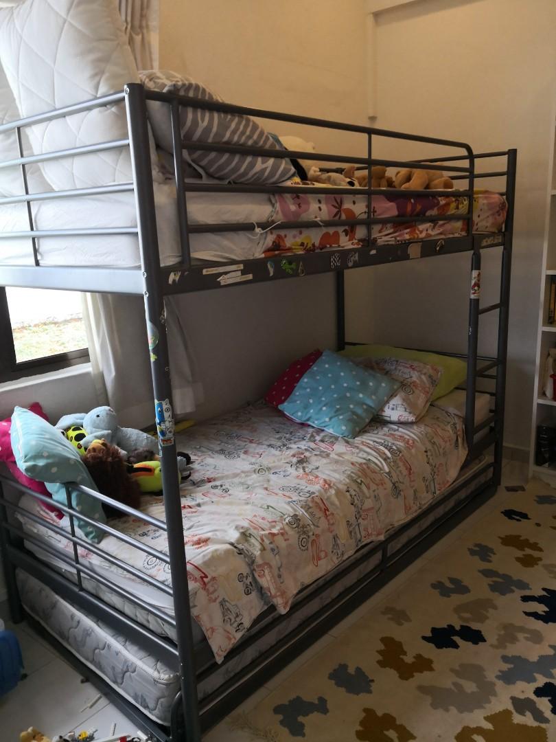Bunk bed with clearance trundle ikea