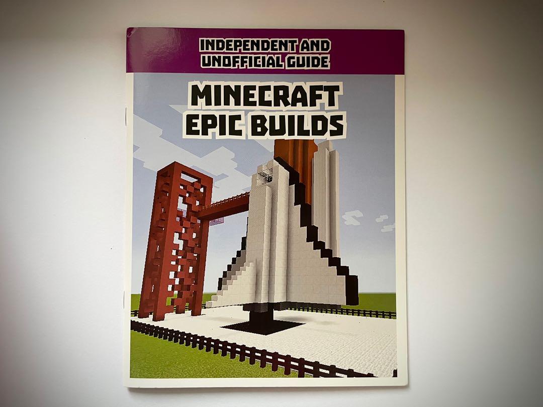4 Minecraft Builds Guide Books Bundle1 Each, Hobbies & Toys, Books