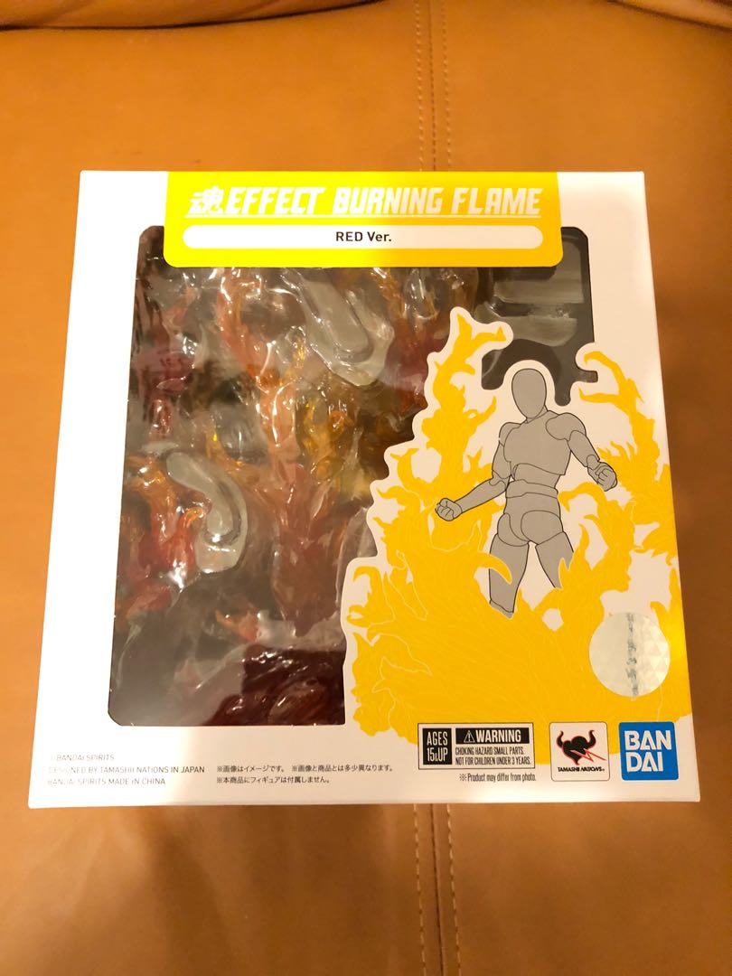 魂Effect Burning Flame Red Ver 特效紅火行貨全新fire shf figma