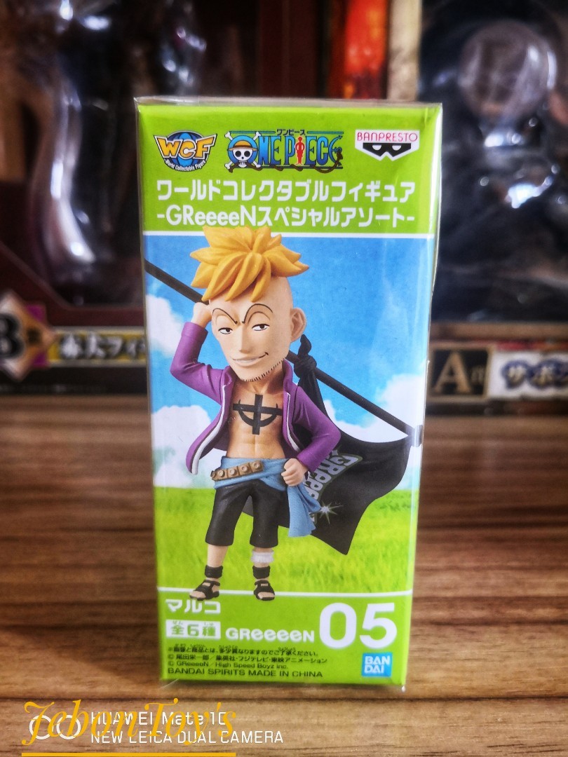 Original Bandai One Piece Wcf Greeeen No 5 Marco Toys Games Action Figures Collectibles On Carousell