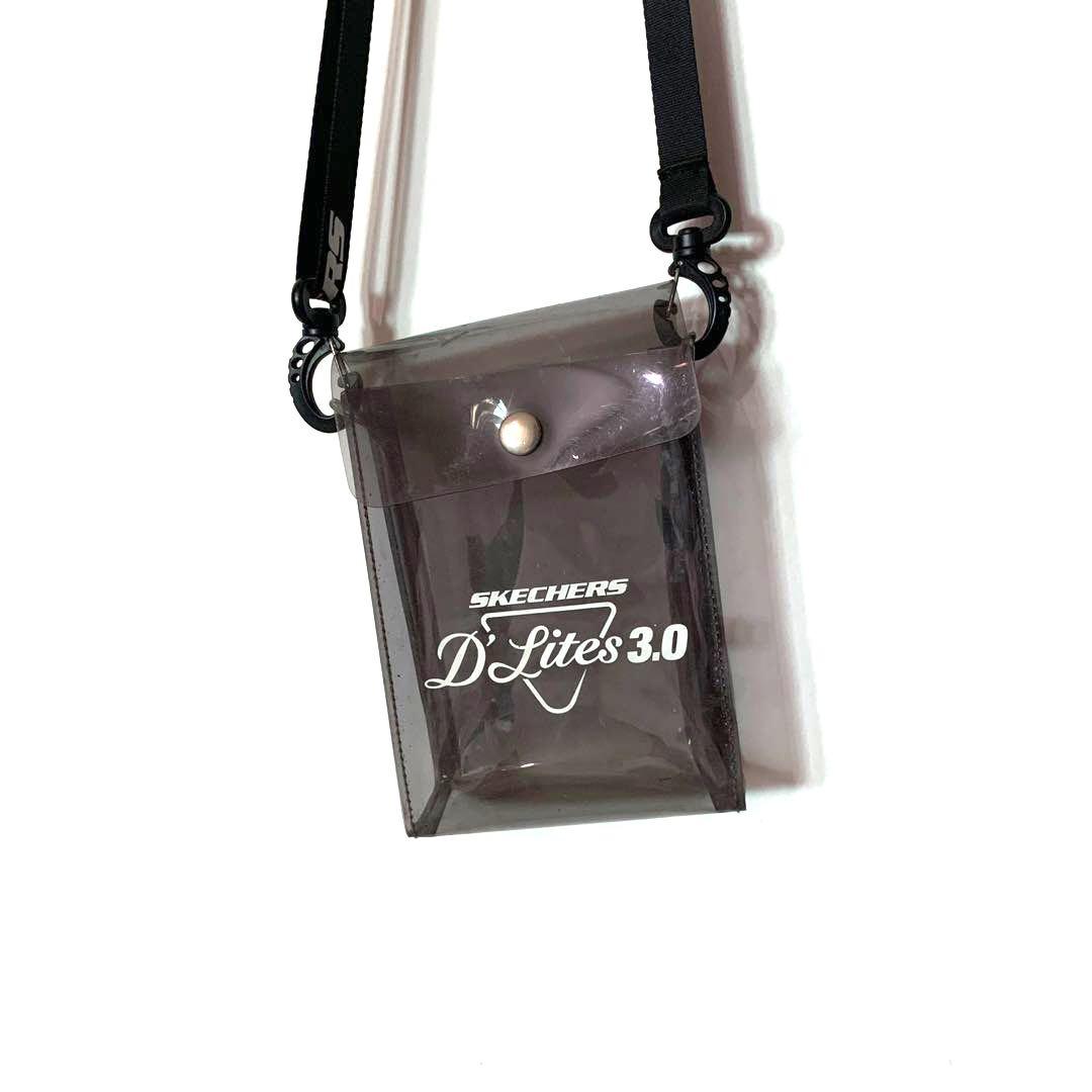 SKECHERS D Lite 3.0 Black Transparent Sling Bag NOT FOR SALE ITEM
