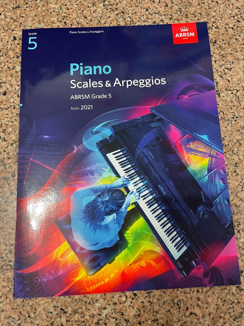 New Grade 5 ABRSM Piano Scales (2021), Hobbies & Toys, Music & Media