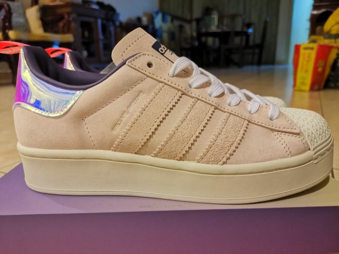 Girls Are Awesome adidas Superstar Grape White FW8087 - Fastsole