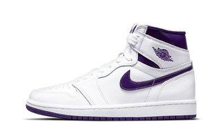 Air Jordan 1 Retro High OG Court Purple US 8 / W9.5