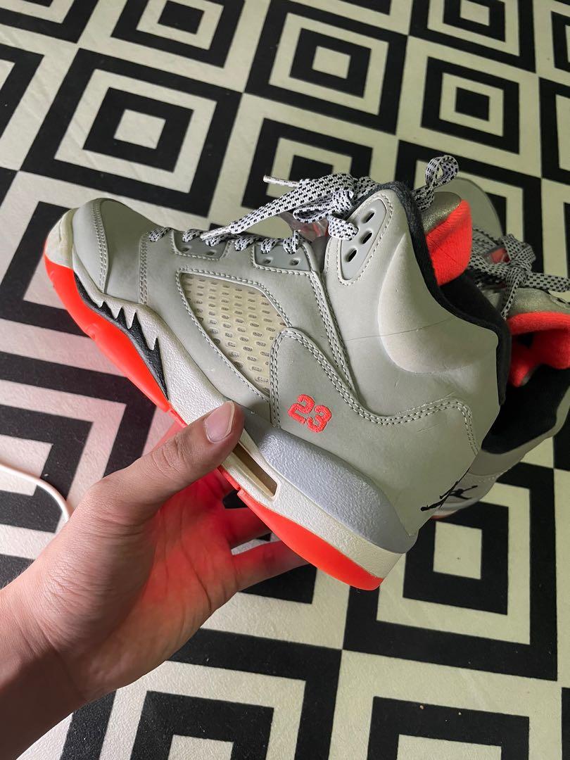 Air jordan 5 hot lava Men s Fashion Footwear Sneakers on Carousell