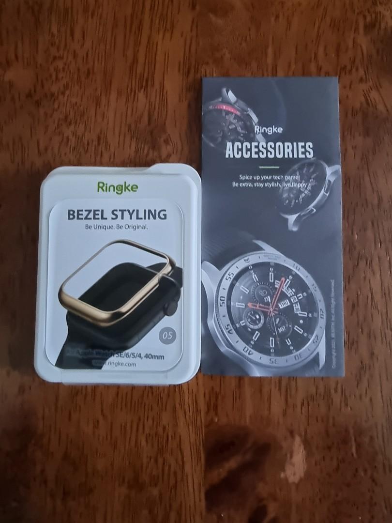 Gold apple clearance watch bezel