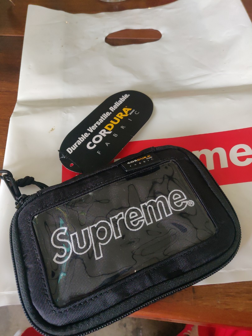 Supreme wallet fake sale
