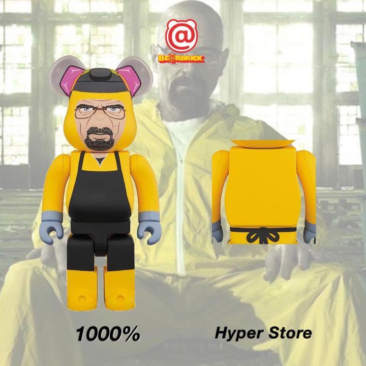 Bearbrick Breaking Bad Walter White 1000%, 興趣及遊戲, 玩具& 遊戲 ...