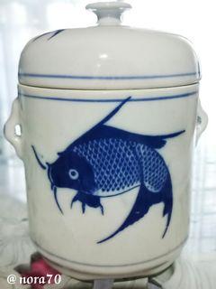 Bekas Sup Ikan Vintage