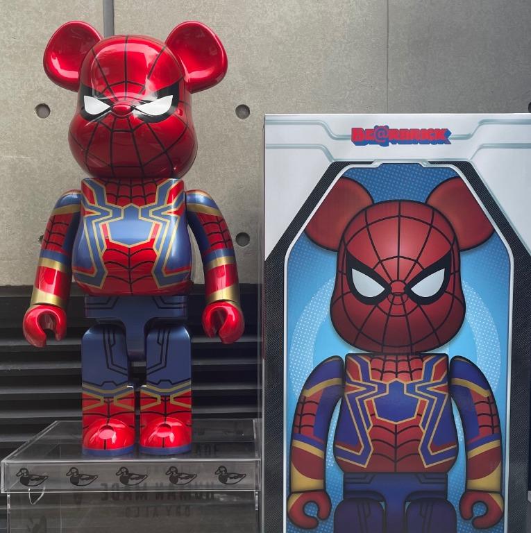 Be@rbrick Iron Spider 1000% Collectible Figure Bearbrick Toy 