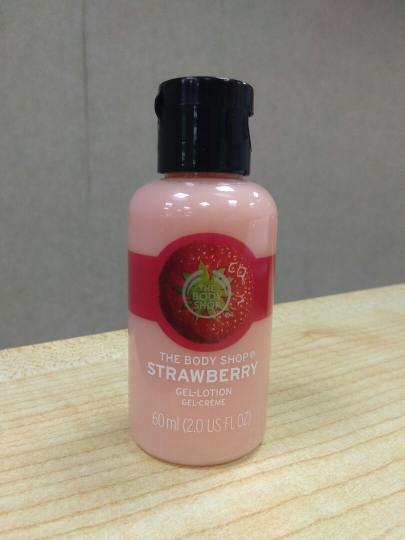 Strawberry Gel Lotion, Beauty Personal Care, Bath & Body, Body on Carousell