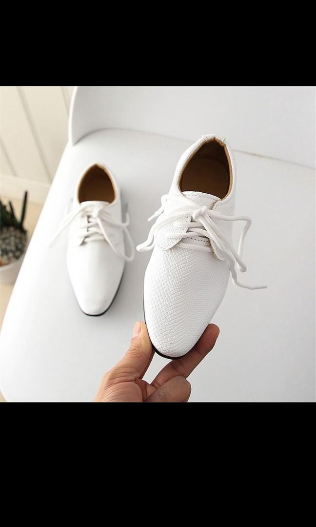 Boys white formal shoes Babies Kids Babies Kids Fashion on