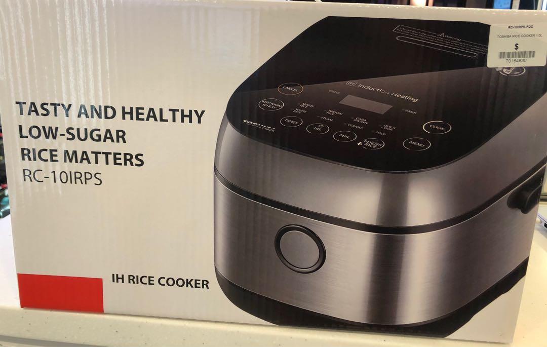 Brand New Toshiba Rice Cooker Low GI Low Carbs 1.0L, TV & Home