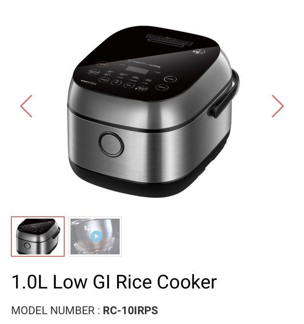 Brand New Toshiba Rice Cooker Low GI Low Carbs 1.0L, TV & Home