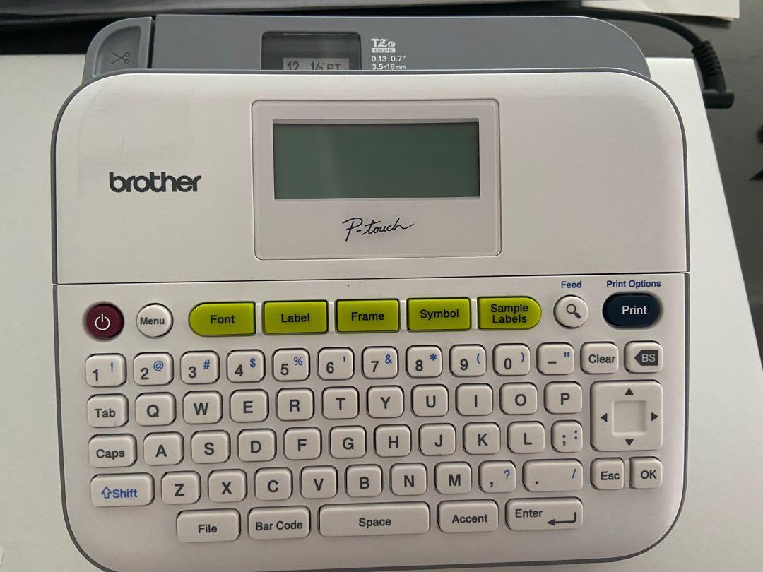 brother p-touch d400 (pt-d400), Computers & Tech, Printers ...