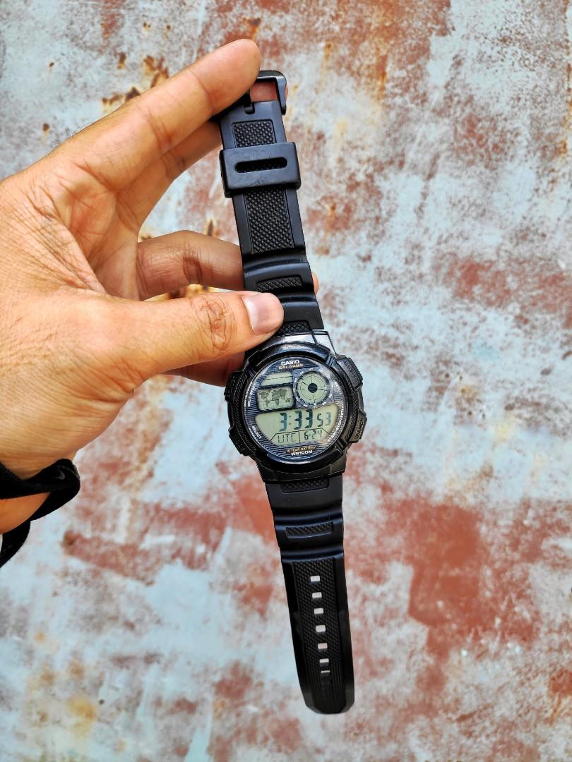 Casio ae1000w 2025 original vs fake