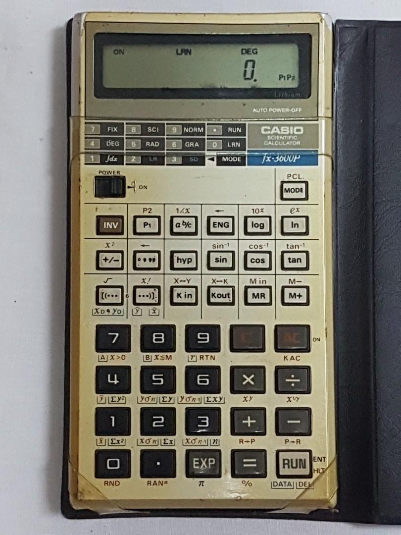 Casio 3600p sales