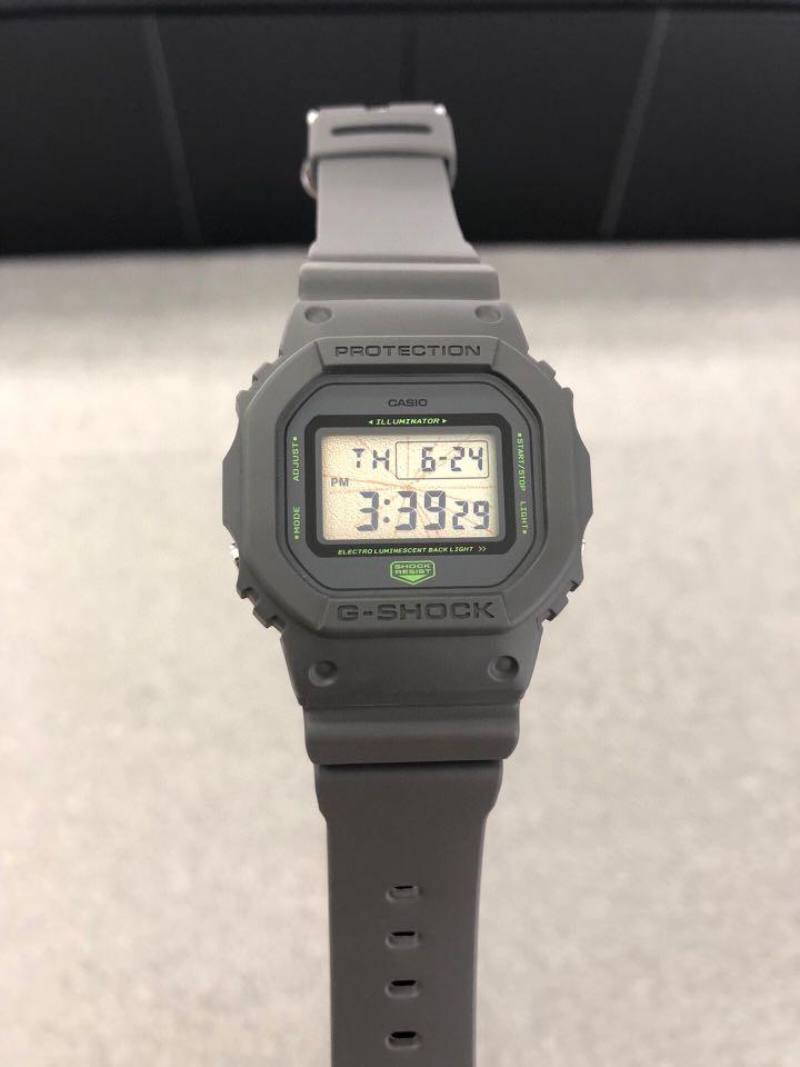 Casio G-Shock DW-5600MNT-1, 名牌, 手錶- Carousell