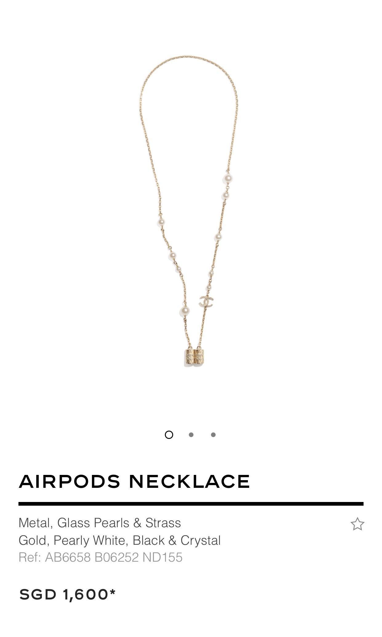 Chanel wants to upgrade your AirPod case with a 2060 pearl necklace   Metro News