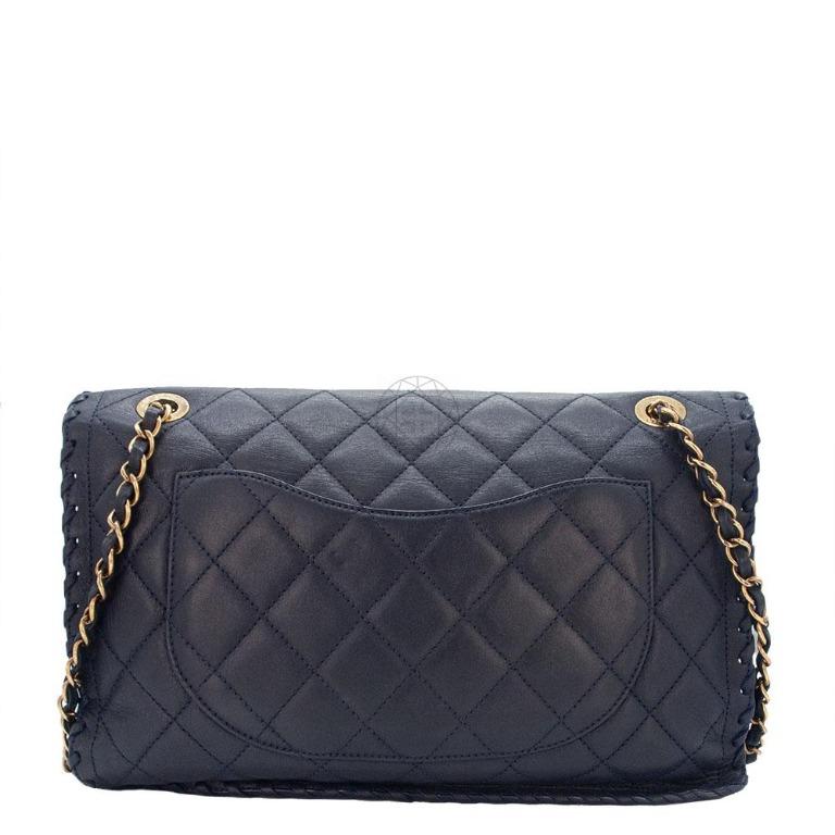 Chanel happy stitch clearance flap bag