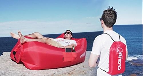 Cloud 9 Lounger Inflatable Air Sofa Sky Blue Colour