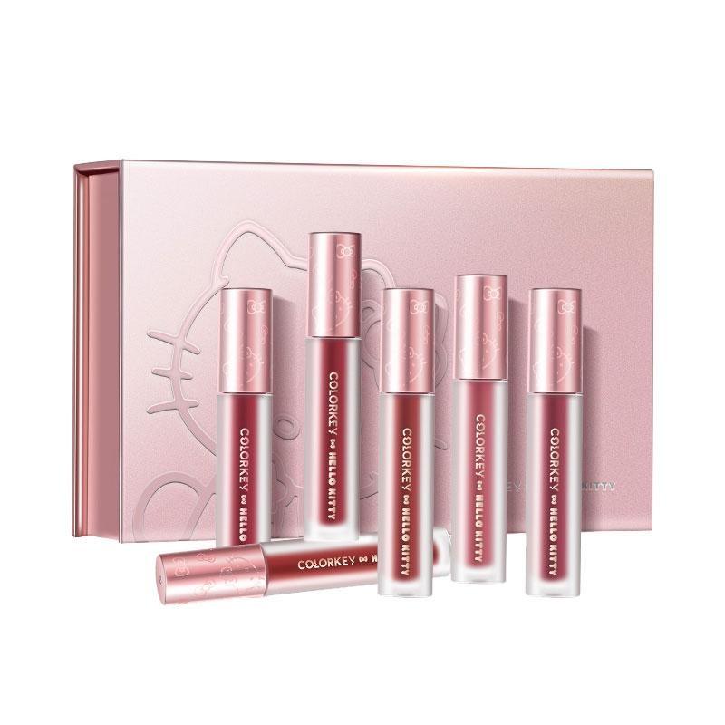 COLORKEY X HELLO KITTY AIRY LIPGLOSS LIMITED EDITION SET 01, Beauty