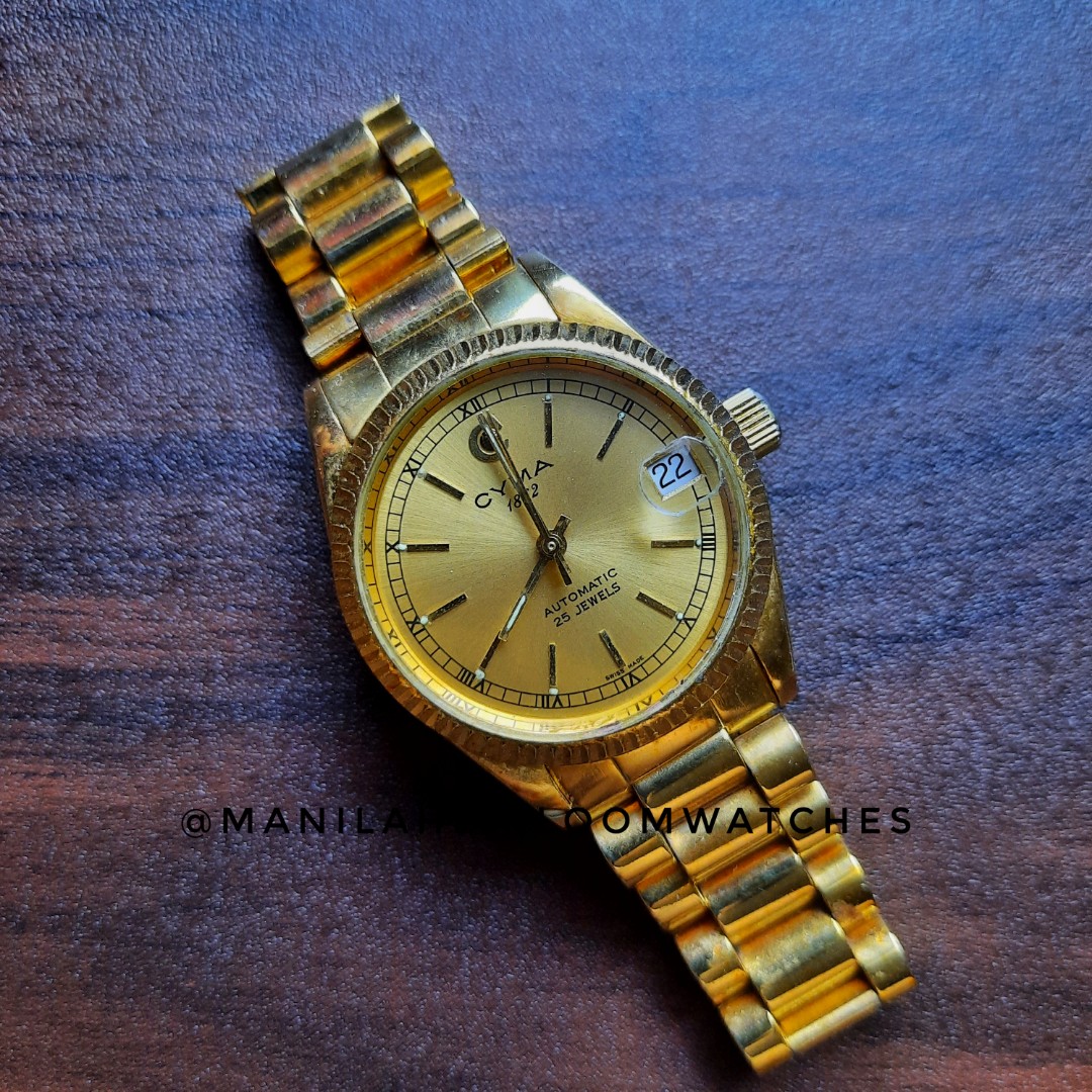 Cyma automatic sale 25 jewels