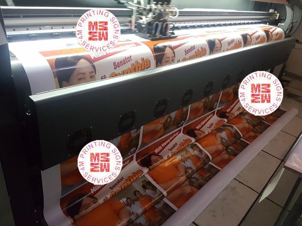 Election Tarpaulin Printing Vinyl Sticker Acrylic Shield Sneeze Guard ...