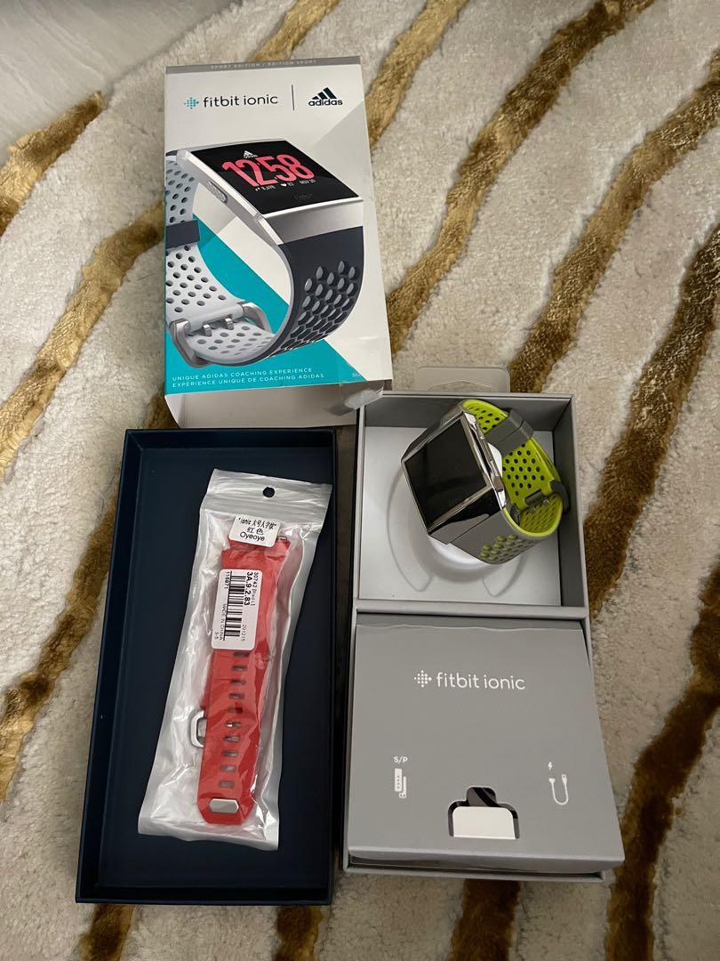 Fitbit Ionic ADIDAS Version Men s Fashion Watches Accessories Watches on Carousell