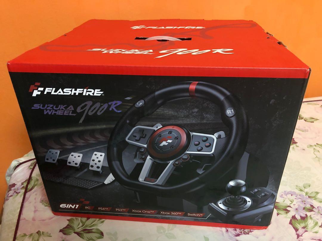 Flashfire Suzuka Wheel 900R for Ps4 Nintendo xbox Pc, Video Gaming