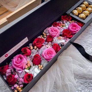 Flower Chocolate long box delivery 🌹