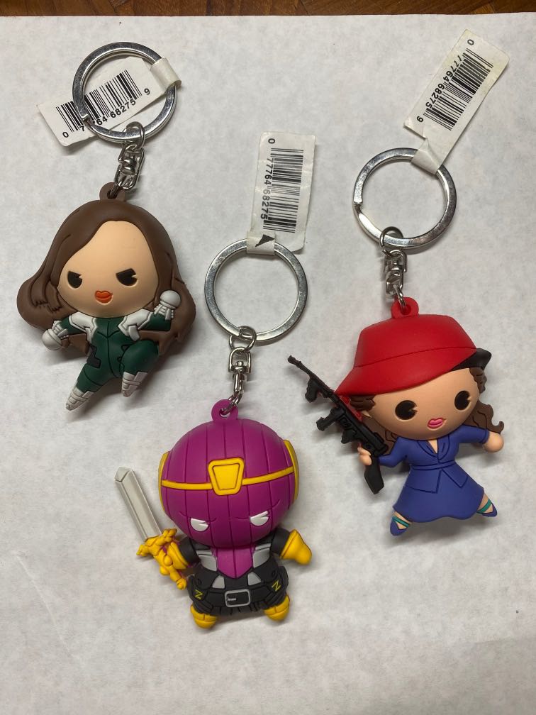 [FREE] Marvel Characters Keychain, Hobbies & Toys, Toys & Games on ...