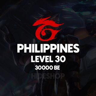 Garena Philippines League of Legends Account | Level 30+ | 30,000 BE+