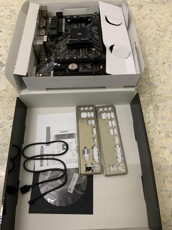 Gigabyte B450M DS3H AMD B450 Ultra Durable Motherboard