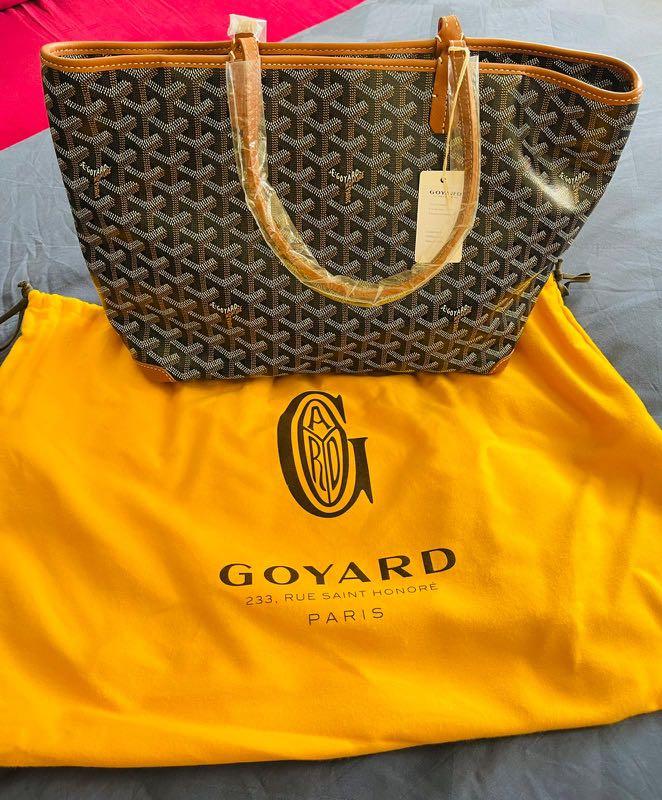 Goyard Artois PM size Fullset, 名牌, 手袋及銀包- Carousell